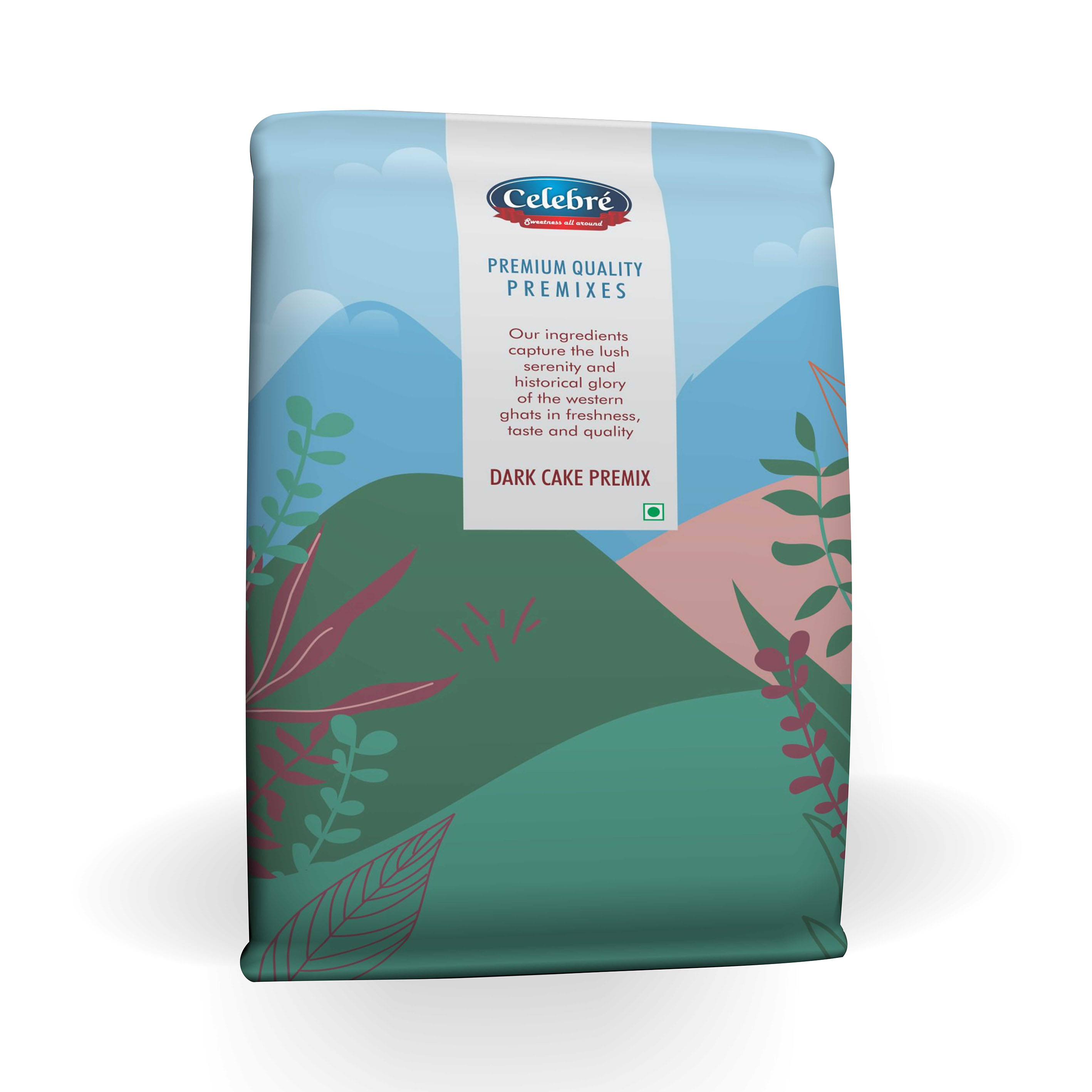 Celebre Eggless Chocolate Premix - 1 Kg